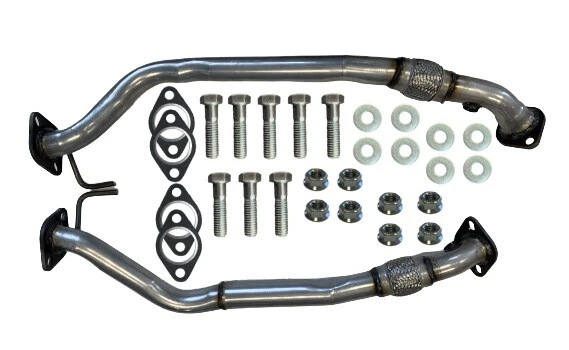 Fits: 2009-2012 Hyundai Genesis 3.8L Front Right & Left Flex Pipes - Image 1 of 1
