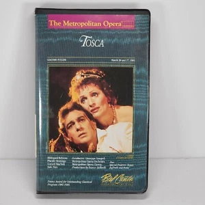 Tosca: Metropolitan Opera (VHS) Rare 1985 Zeffirelli opera stars Domingo - Bild 1 von 6