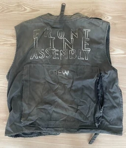 Front Line Assembly - RARE Crew-Weste der Hard Wired Tour 1995 - Bild 1 von 22