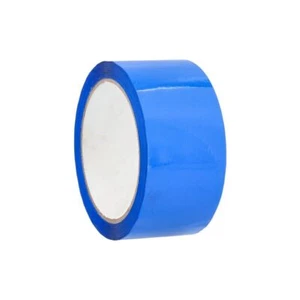 6 Rolls Blue Packing Tape - 2" x 110 Yds 2 Mil Colored Packing Tape + Dispenser - Picture 1 of 6