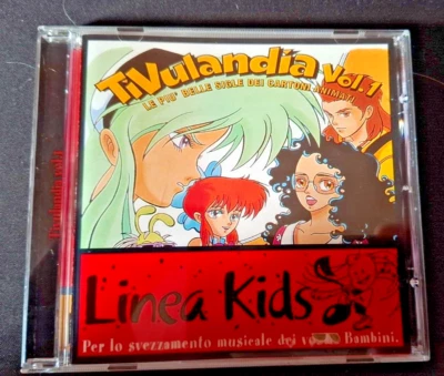 🟢​ TIVULANDIA VOL.1 INTROVABILE CD SIGLE CARTONI ANIMATI - COME NUOVO - Immagine 1 di 3