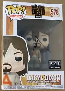The Walking Dead Prisoner Daryl Dixon #578 Norman Reed está FIRMADO ¡Funko Pop! TWD - Imagen 1 de 7