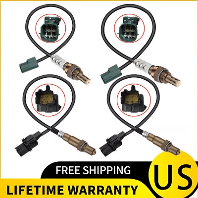For Nissan 2004-2006 Quest & 2004-2008 Maxima 3.5L V6 4PCS Up+Down Oxygen Sensor - Image 1 of 4