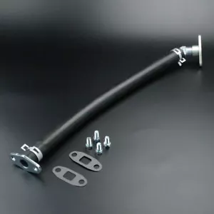Turbo Oil Drain / Return 3/4" NBR Hose Kit DSM 1G 2G TD05H 14B 16G / 8" length - Bild 1 von 4