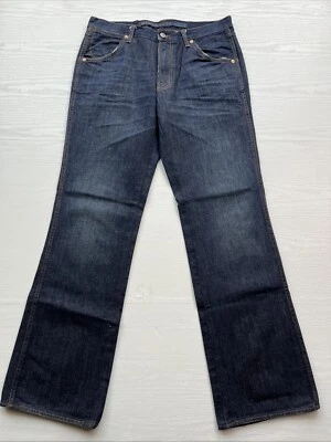 Pantalones de mezclilla Martin Osa Bootcut para hombre 33x32 lavado oscuro vintage Foto 1 de 4