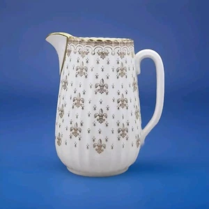 Spode Gold Fleur de Lys 10 OZ Creamer Milk/Cream Jug - Picture 1 of 13