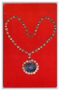 Hope Diamond Smithsonian Museum Washington DC UNP Chrome Postcard W24 - Picture 1 of 2