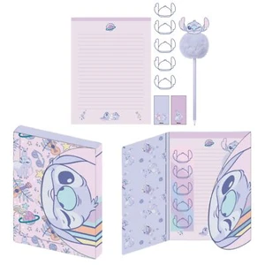 Disney Stitch Stationary Set Writing Set Box Stitch Gift Note Pad + Pen Set - Picture 1 of 8