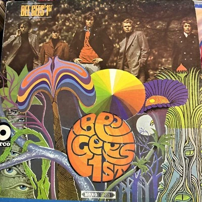 Bee Gees 1st First Vinyl LP ATCO 1967 1st U.S. Pressing Mono . VG - Image 1 of 4