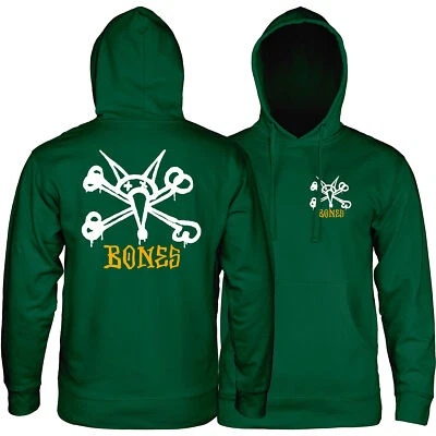 Powell Peralta Skateboard Hoody Rat Bones Alpine Green - Image 1 of 3