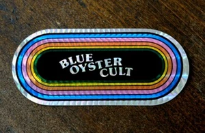 Vintage Blue Oyster Kult Rock & Roll Musik Prisma Aufkleber Regenbogen Aufkleber. - Bild 1 von 2