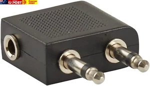 Airline Headphone Adaptor, White - Picture 1 of 2