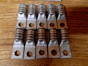 Panduit-LCAF2/0-38-X-Copper Compression Lug 1 Hole 2/0 AWG- Color/Black-Qty. 10 - Picture 1 of 3