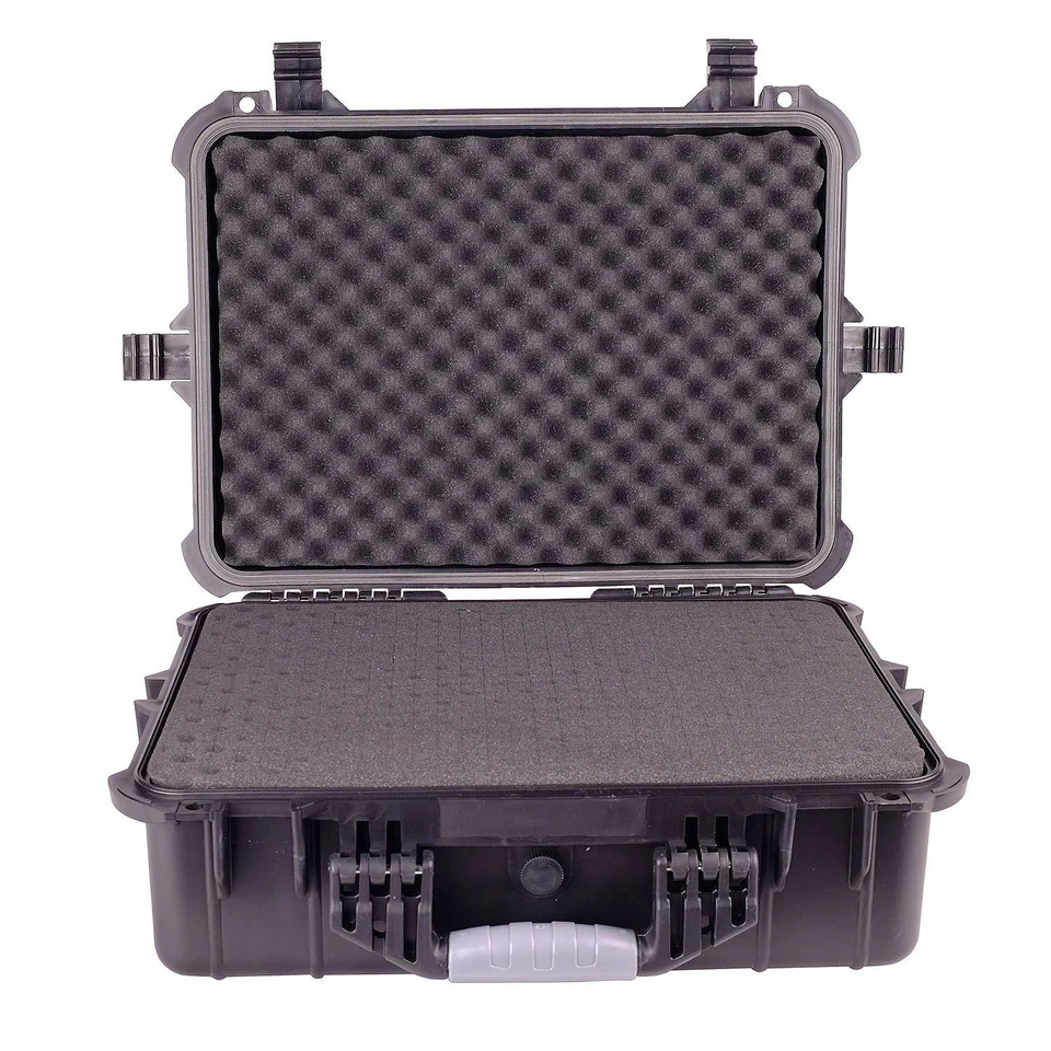 20" Weatherproof Hard Case For DSLR Camera & Lenses w/ Pelican Style Pluck Foam - Image 1 of 4