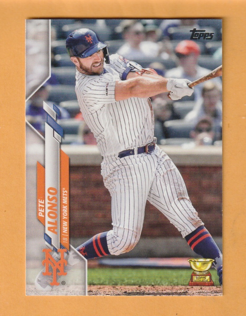 Topps Pete Alonso 2020 Season Baseball Sports Trading Cards