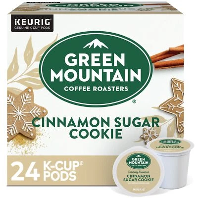 Green Mountain Coffee Roasters Cinnamon Sugar Cookie K-Cup Pods, 24 Count