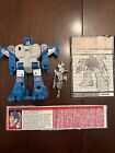 Vintage G1 Transformers Topspin Complete With Instructions And Tech Specs READ! For Sale
