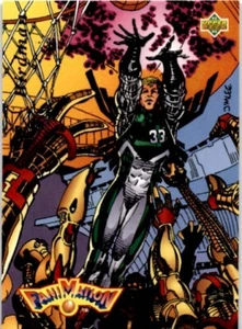 1992-93 UPPER DECK FANIMATION #507 LARRY BIRD "BIRDMAN" BOSTON CELTICS HOF - Foto 1 di 2