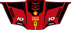 Ferrari Skin for Logitech G29 G920 G27 G25 - Custom Vinyl Decal Sticker Graphic2