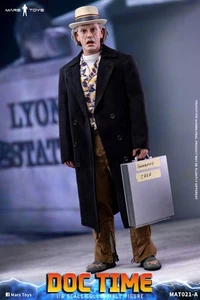 Mars Toys MAT021A 1/6 Doctor Time Dr. Brown 12" figura de acción masculina modelo juguete - Imagen 1 de 15