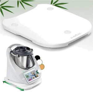 Gleitbrett für Thermomix TM6 TM5 Bambus Rollen Schutz Arbeitsplatte Neu OVP - Bild 1 von 2