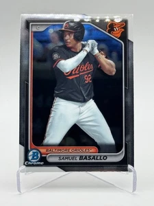 2024 Bowman Chrome Prospects #BCP-38 SAMUEL BASALLO - Foto 1 di 2