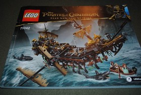LEGO 71042 Pirates of the Caribbean  Silent Mary w/ Instructions & Mini-Figures