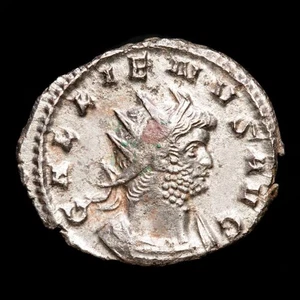 *Lucernae* Galieno (253-268 dC) Antoniniano de plata. Roma. PAX AVG - V (333) - Picture 1 of 3