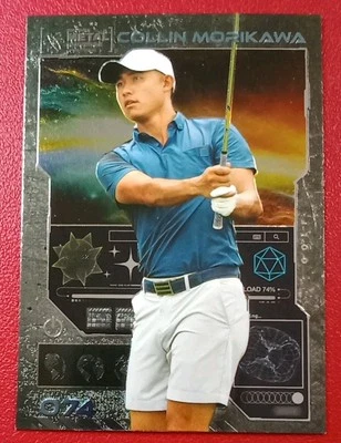 Collin Morikawa 2023 Skybox Metal Universe Champions #074 PGA Golf - Image 1 of 2