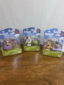 3 CONFEZIONI BLUEY FIGURE BINGO GELATO, JACK & ESERCITO CAPPELLO E BINGO & GRANNY - Foto 1 di 8
