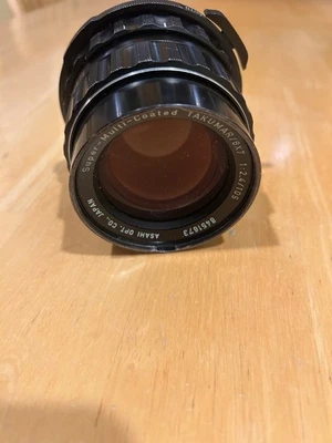 Pentax SMC Takumar 6x7 105mm f/2.4 MF Lens for 6X7 67 IN GOOD WORKING CONDITION - Image 1 of 4