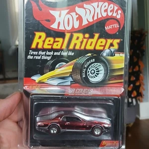 Hot Wheels 68 Mercury Cougar RLC Real Riders Red Line Club Car HWC /5000 - Picture 1 of 6