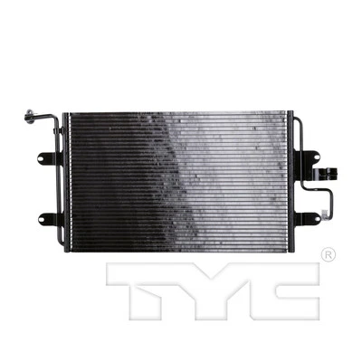 For 2000-2006 Audi TT 1.8L L4 A/C Condenser TYC 2000 2001 2002 2003 2004 2005 - Image 1 of 4
