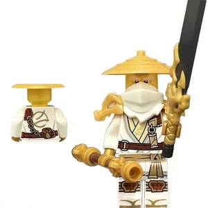 MOC Lego Minifig Figurine: Ninjago Master Wu Legend Fast Shipping Perfect Gift - Picture 1 of 1