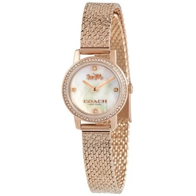 Reloj pulsera Coach Audrey para mujer con esfera MOP de malla - 14503372 (precio de venta sugerido por el fabricante 295 USD) Foto 1 de 4