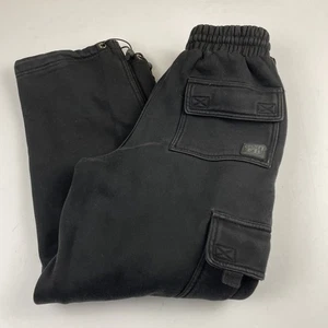 FB County Heavyweight Cargo Jogginghose Herren S Baggy Urban Street Style schwarz - Bild 1 von 10