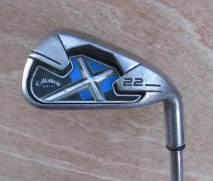 CALLAWAY X22 6 IRON ONLY 30 LOFT UNIFLEX STEEL SHAFT GOLF CLUB RIGHT HANDED X-22 - Picture 1 of 7