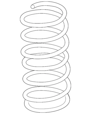 Nissan Xterra 2005-2015 genuino - muelle helicoidal 54010-EA03B Foto 1 de 2