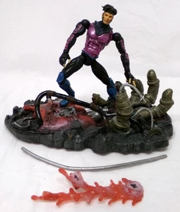 Vintage 2003 ToyBiz Marvel Legends Series IV 4 X-Men Gambit 6" Figure Incomplete - Picture 1 of 4