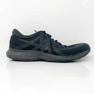 Nike Mens Revolution 4 908988-002 Black Running Shoes Sneakers Size 9 - Picture 1 of 12