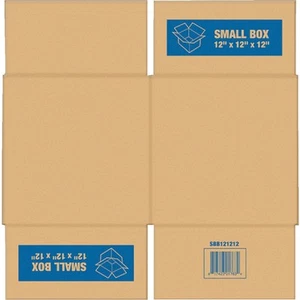 Square Built Small Moving Box SBB121212 Square Built SBB121212 817423017634 - Picture 1 of 1