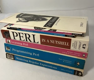 lot of perl programming books (7) see photos for titles - Bild 1 von 14