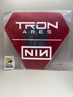 SDCC 2025 Tron Ares NIN Vinyl Record  - Comic Con EXCLUSIVE #  of 2500 LE - Image 1 of 2
