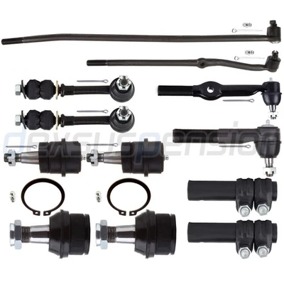 12x para Dodge Ram 1500 2500 1995-1997 rótula superior inferior delantera varilla de amarre interior Foto 1 de 4