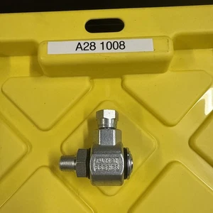 PARKER HYDRAULISCHE SCHWENKVERSCHRAUBUNG 1/4"-18 MNPT X 1/4" NPSM SCHWENKBAR S SERIE - Bild 1 von 5