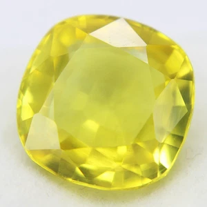 14.30 Ct Cushion Shape Yellow Color Loose Gemstones Natural Heliodor Beryl - Picture 1 of 4