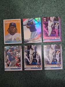 2016,2019 VLADIMIR GUERRERO JR RC LOT-TOPPS,UPDATE,CHROME PINK REFRACTOR & MORE! - Picture 1 of 2