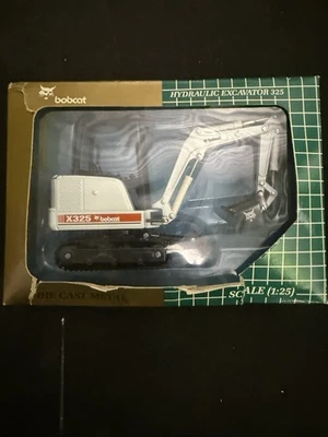 Bobcat X325 Hydraulic Excavator  Wan Ho Diecast 1:25 Slight Damage To Box See Pi - Image 1 of 4
