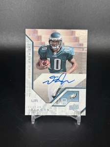 2008 Upper Deck Rookie Premiere Autographs #2 DeSean Jackson Auto - Bild 1 von 2