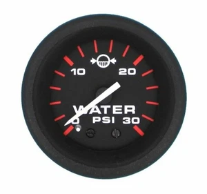 Sierra Amega 61238P Wasser Druck 2 " Gauge-Tubbing-Connect Set 0-30PSI Outboard - Bild 1 von 3